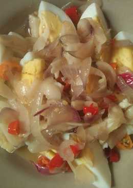 Telur rebus siram