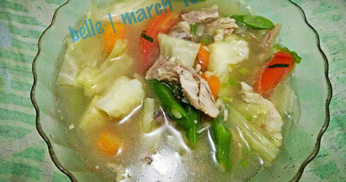 Resep Chicken Soup ala Irenee Novia Christy