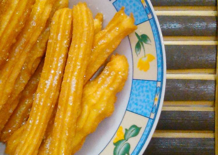 Resep Churros Simpel plus Yummy - noe noe