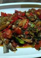 Bandeng goreng siram kecap