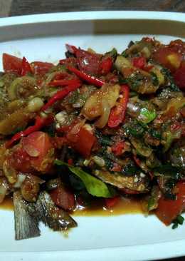 Bandeng goreng siram kecap