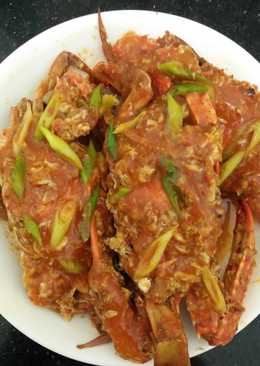 Kepiting/Rajungan saos padang