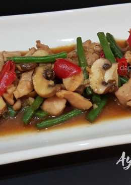 7. Ayam Cah Jamur #BikinRamadhanBerkesan