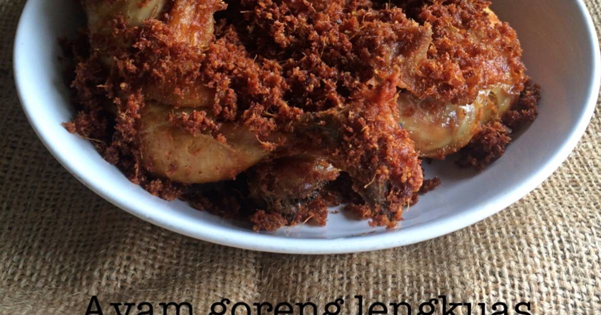 Resep Ayam goreng lengkuas ala Hana Friyanti