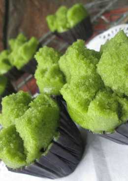Bolu Kukus Pandan No telur no Mixer