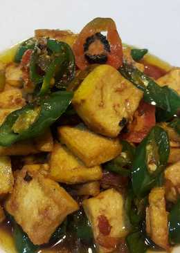 Tumis Tahu Kecap Cabe Hijau ala Chef Restu