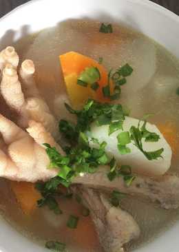 Sup lobak putih wortel sehat(tanpa msg)