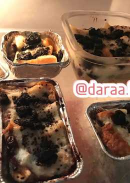 Banana Oreo Bread Puding Kukus