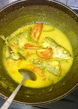 Gulai ikan gembung/kembung with worcis