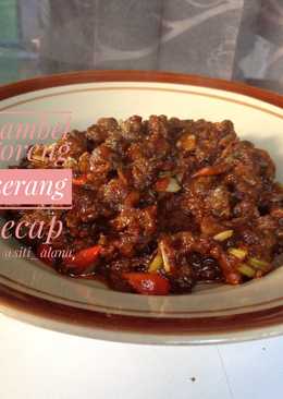 Sambel goreng kerang kecap