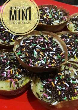 Terang Bulan Mini Simple (kilat, no ragi, empuk)