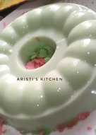 Puding susu santan gurih