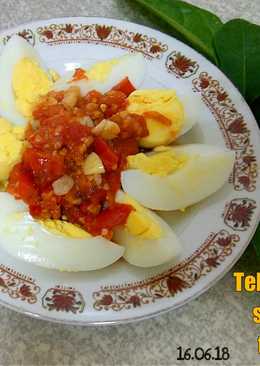 TELUR REBUS sambal terasi