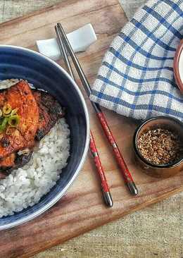 Chicken Teriyaki & Taoge ala Korea