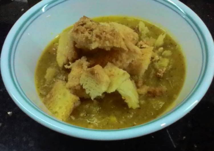 cara membuat Soup cream labu kuning enakk iritt ??????