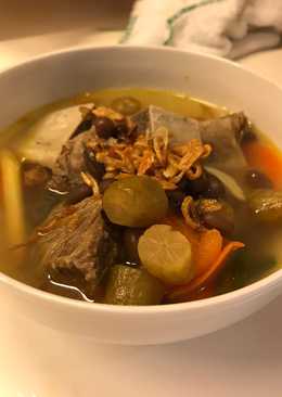 Sop Asem Iga