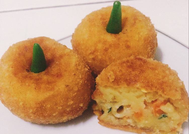 gambar untuk cara membuat Kroket Macaroni (Macaroni Croquette)