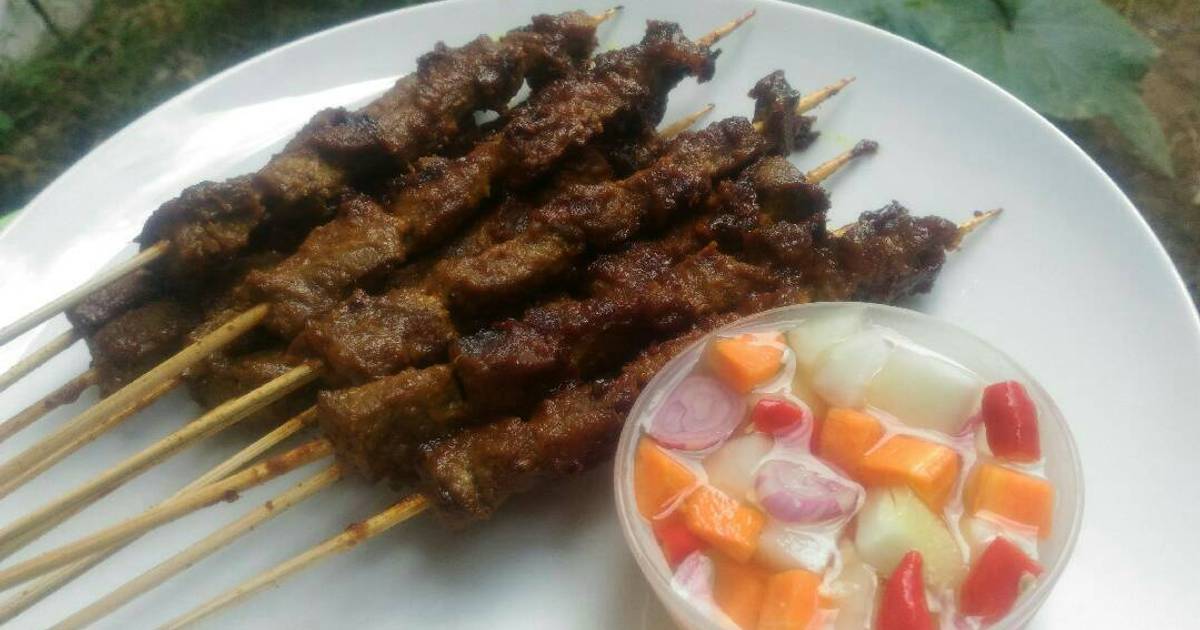  Resep Sate Daging Sapi Rempah oleh Kugimiya Kitchen Cookpad