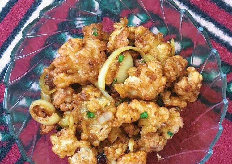 resep lengkap untuk Ayam goreng mentega