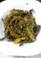 Belut Goreng Cabe Ijo (Baluik Goreng Lado Ijau)