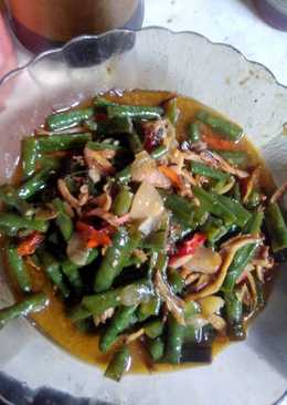 Sayur kacang panjang teri