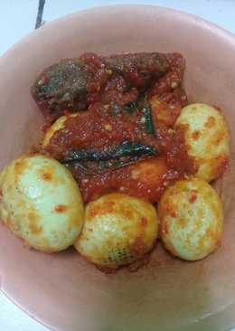 Telur balado ala bumil