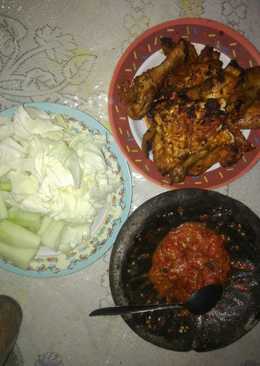 Ayam bakar sederhana