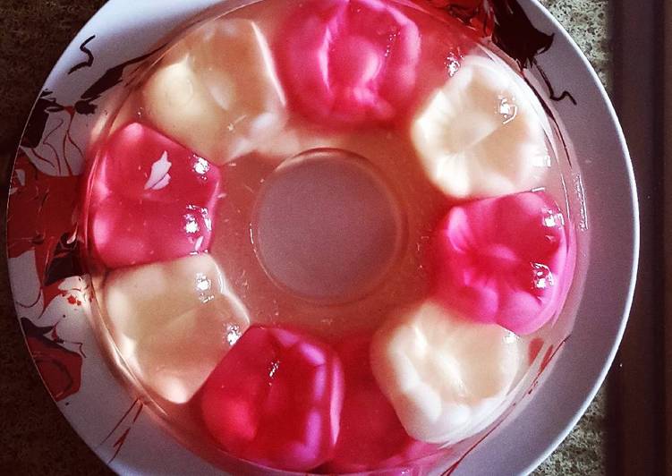 Resep Puding kaca mawar #merahputih ???????? Oleh vya n qya 's mom