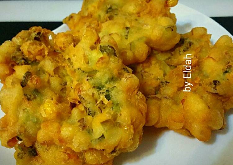 Resep Bakwan jagung Kriuk oleh Eldah - Cookpad