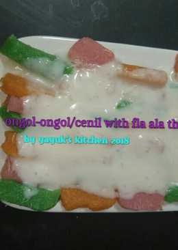 Ongol-ongol/cenil with thai's fla