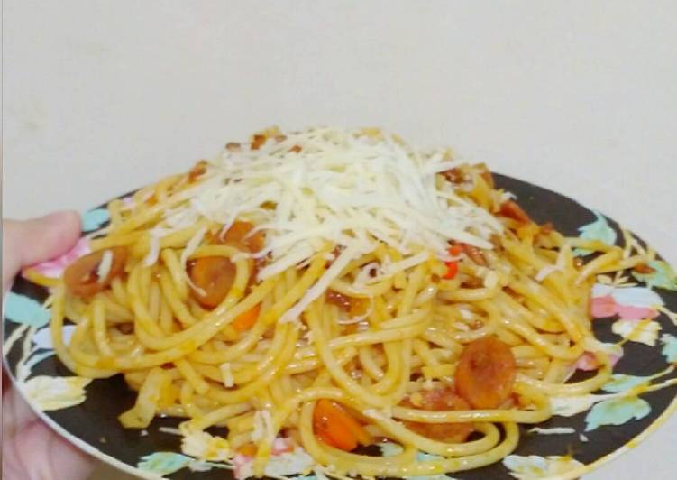 gambar untuk resep makanan Spageti hot cabe rawit