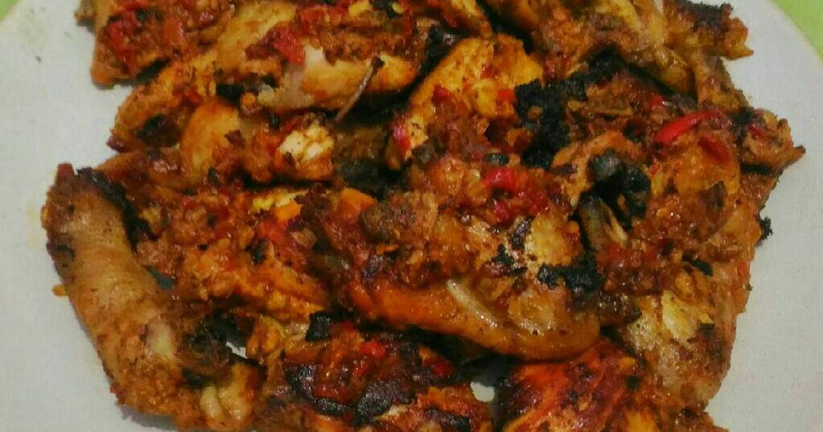  Resep Ayam bakar bumbu balado pake teflon oleh Inyuzz 