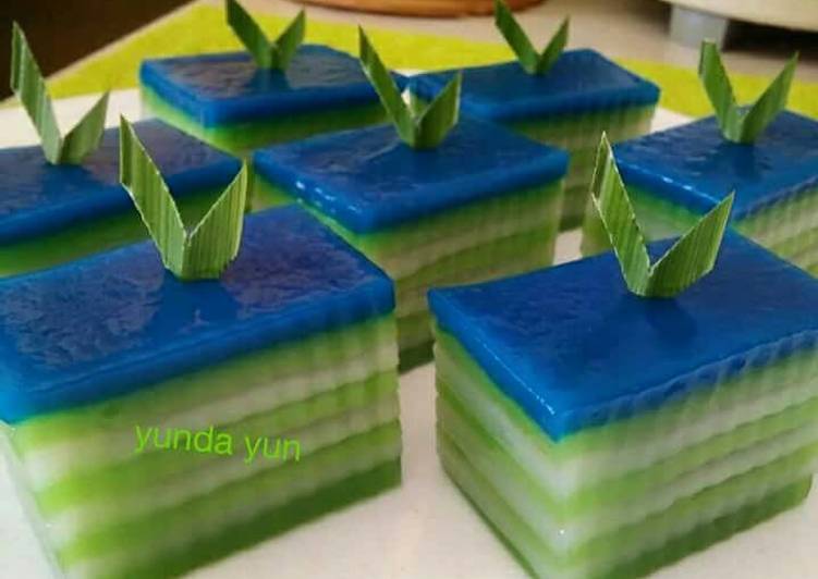 resep lengkap untuk Kue lapis