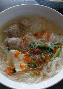 Bakso sapi kenyel