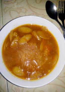 Bihun kuah asam pedas