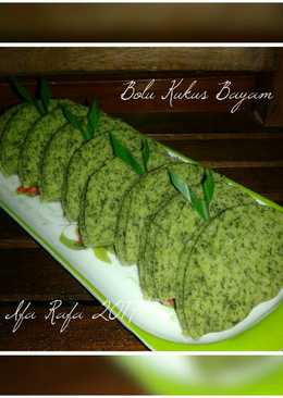 Bolu Kukus Bayam