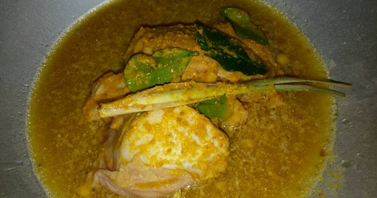 177 resep ayam ungkep bumbu kuning enak dan sederhana 