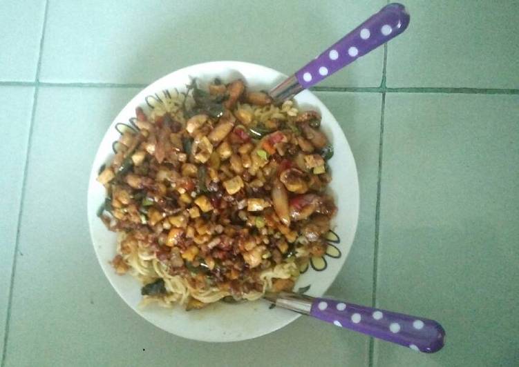 Resep Mie goreng komplit sehat By rayen hendarto