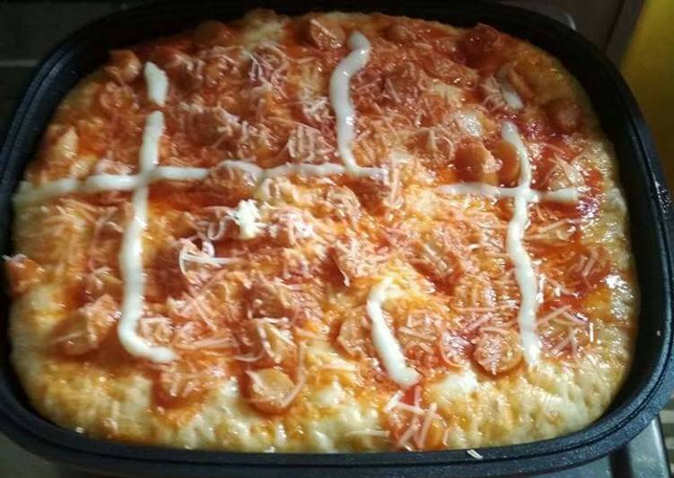 Resep Pizza enga pakai oven Karya Jubay Darmawan