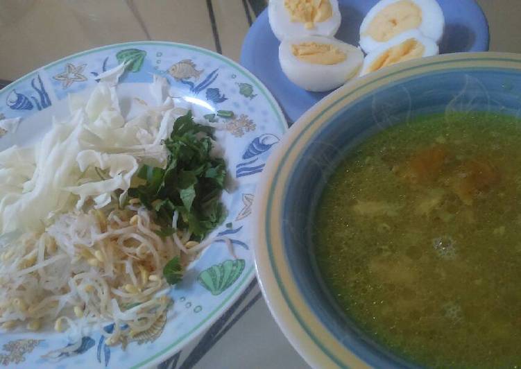 resep makanan Soto Ayam bening versi Ibu ??