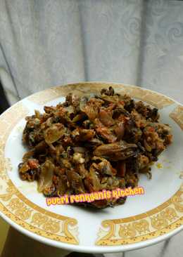 Kerang ijo tumis pedass