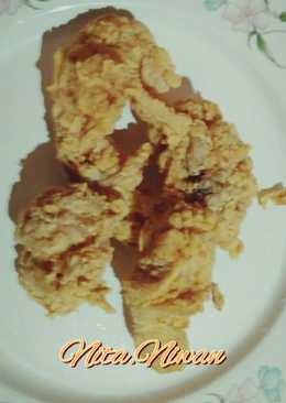 Ayam goreng tepung...  crispynya awet