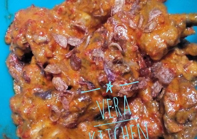 cara membuat Ayam bumbu merah