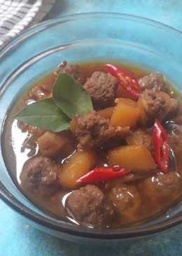 Semur bolabola daging #pr_anekasemur