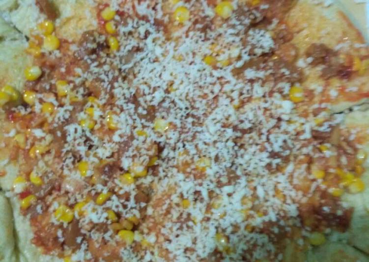 Resep Pizza teflon Oleh Ery Rahmawati