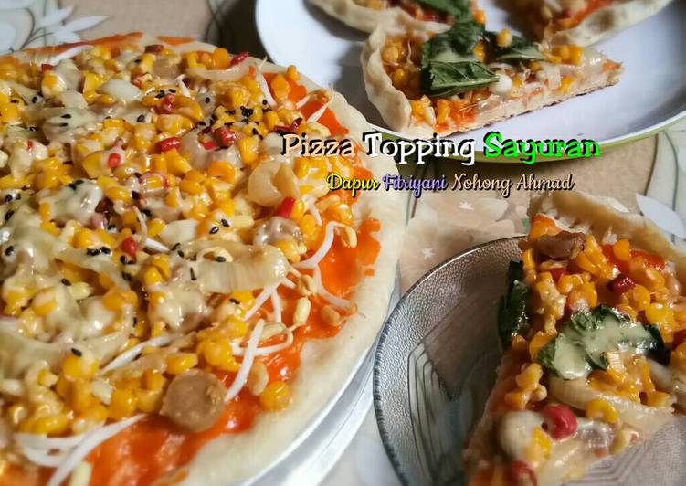 Resep ???? Pizza Teflon Topping Sayuran ala Dapur Fitri????