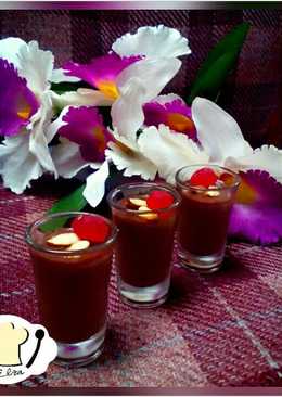 Creamy Chocolate Pudding *tanpa agar/jelly powder*