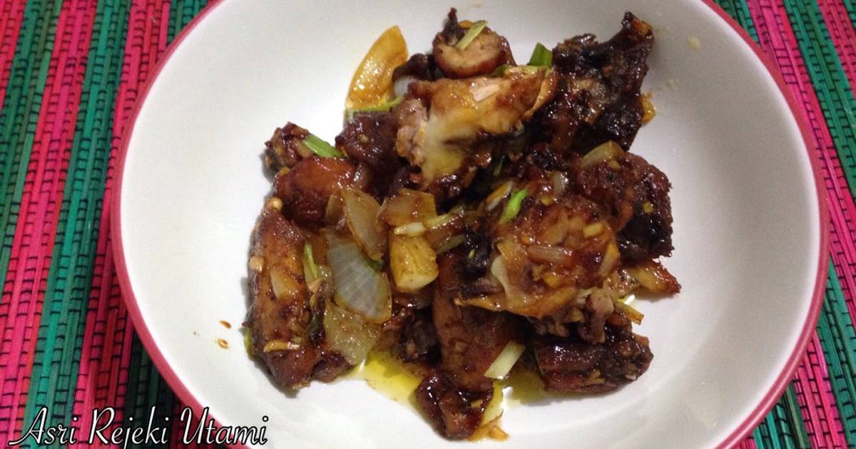 Resep Ayam Goreng Mentega ala asri rejeki utami