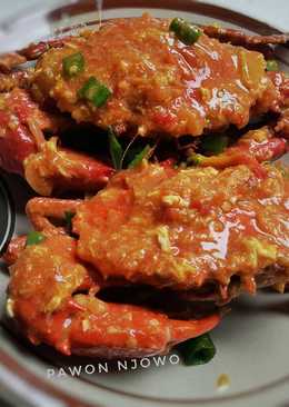 Kepiting saos padang