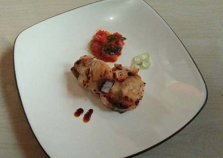 gambar untuk resep Patin bakar sambel daun jeruk